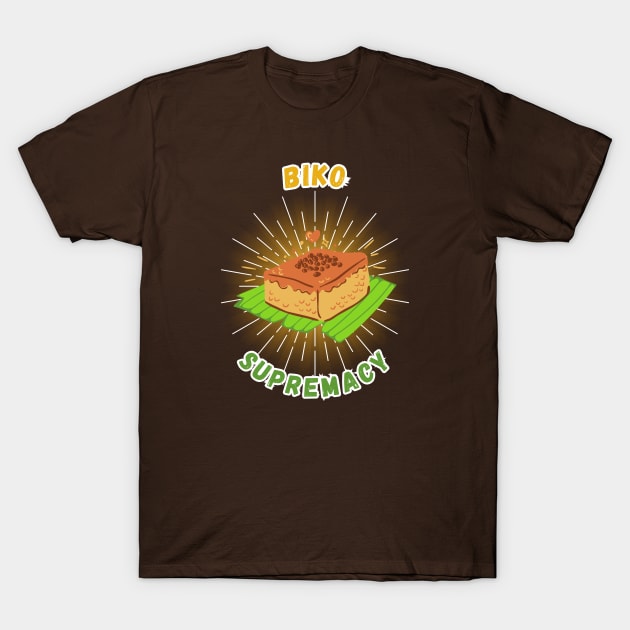 Biko supremacy filipino food T-Shirt by Moonwing